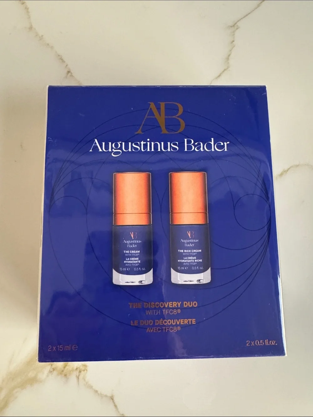 BNIB The Discovery Duo The Cream and The Rich Cream 15ml Set